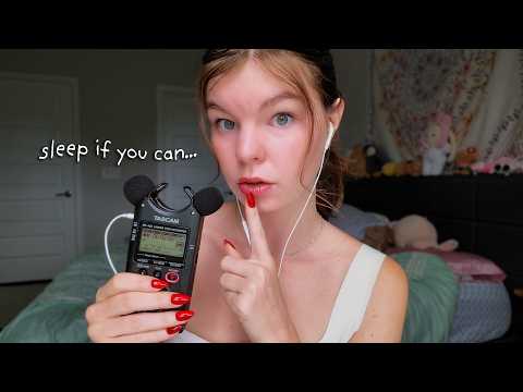 ASMR whispered scary reddit stories (TASCAM mic for sleep)
