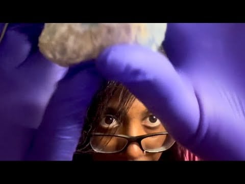 Asmr | Fast and Aggressive Energy Cleansing Massage (empty bottle trigger, humming, scanning) 
