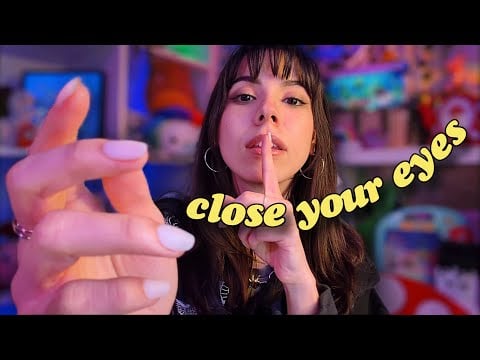 ASMR🌙 Close Your Eyes, Do As I Say, Go To Sleep 💤🌙 