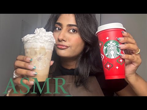 ASMR Starbucks Tingles and Pampering with Personal Attention Roleplay