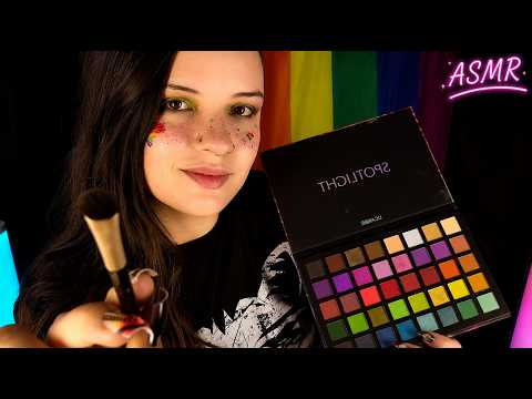 ASMR Getting You Ready For Pride 🌈  Pride Month Makeup 2026
