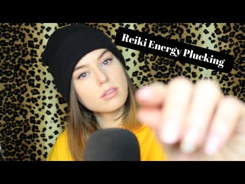 ASMR Reiki Roleplay, energy plucking, finger fluttering