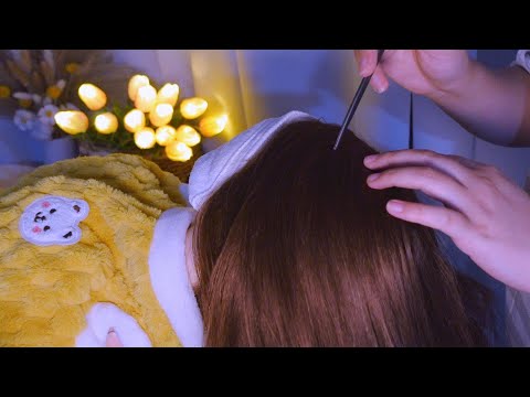 Sweet Dreams: ASMR Hair Care for Relaxing Sleep No Talking