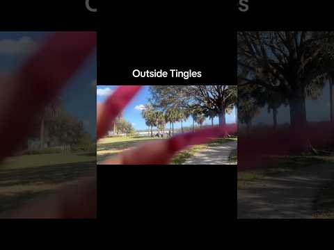 Outside tingles! #asmr #fyp
