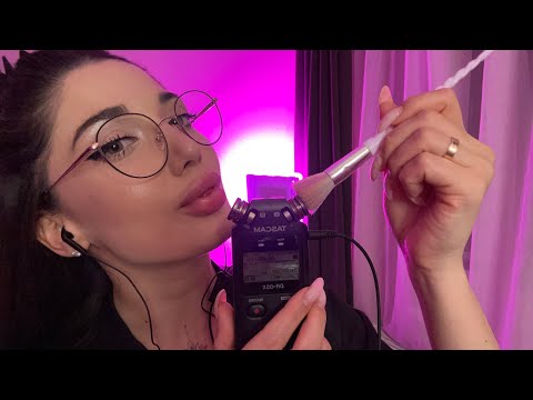 INSANE TASCAM Mouth Sounds (w/ brush)