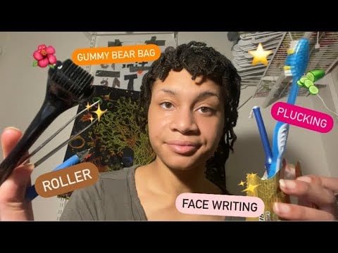 ASMR - GBB, Roller, Writing on your Face (Kira)