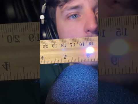 ASMR Close Up Eye Exam (Personal Attention) #relax #visualtingle #tingles #sleepy #asmr #tingles