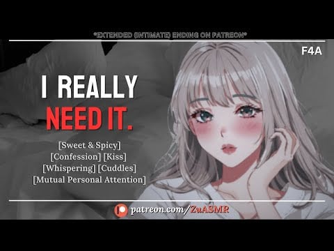shy needy roommate wants you to lay on her chest 💤|F4A| sweet & spicy| cuddles| whispering| ASMR rp
