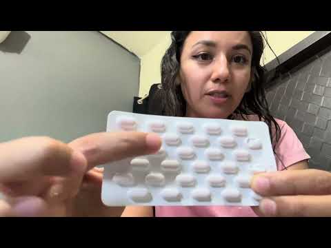 ASMR ESTO ES LO QUE TOMO DE MEDICACIÓN PSIQUIÁTRICA 