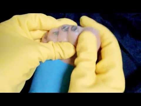 ✨GLOVES,RUBBER TOES ⁉ 👣  EH.....  GLOVES WITH TOES & pantyhose [[ASMR]]