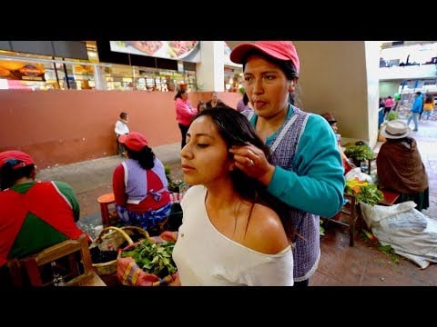 ASMR Massage and Spiritual Cleansing (Limpia Espiritual) of head, face, neck, scalp, back, shoulders