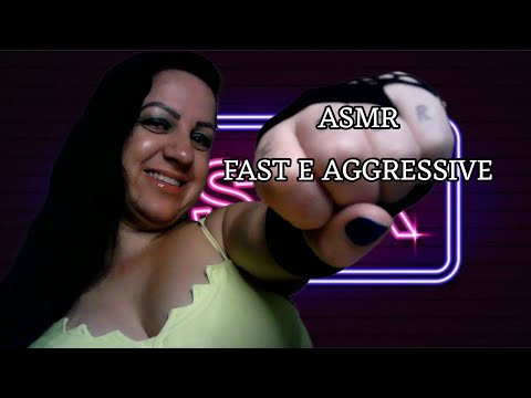 ASMR-⚠️CUIDADO⚠️ FAST E AGGRESSIVE #asmr #arrepios #fastaggressiveasmr