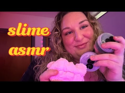 asmr | unique slime textures ✨