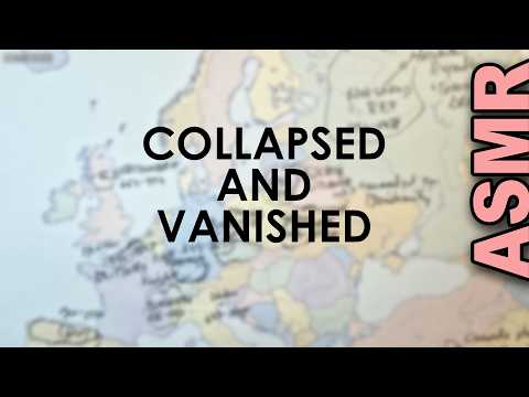 Legendary European Kingdoms That Suddenly Vanished | Stats & Facts | ASMR History + map tracing