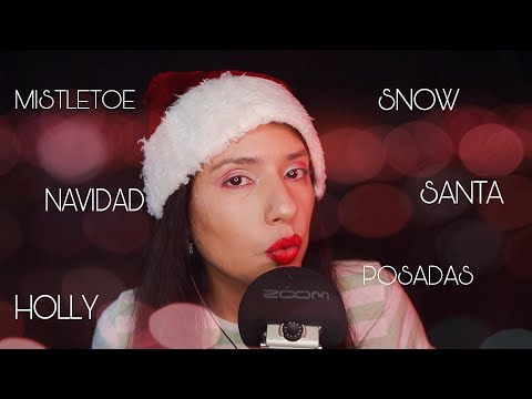 TWELVE DAYS OF CHRISTMAS ASMR | DAY ONE : CHRISTMAS TRIGGER WORDS