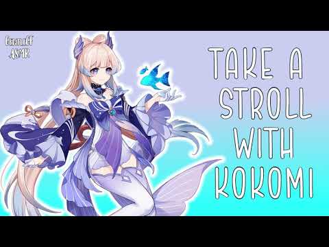 [F4A] Take A Stroll with Kokomi ASMR | Genshin Impact RP