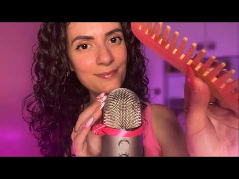 ASMR PARA DERRETIR TU CEREBRO (Susurros, mouth sounds, tarareo, te cepillo etc)