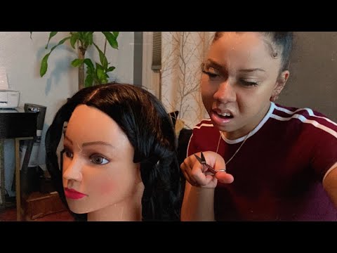 ASMR | ghetto hair salon | haircut + fighting