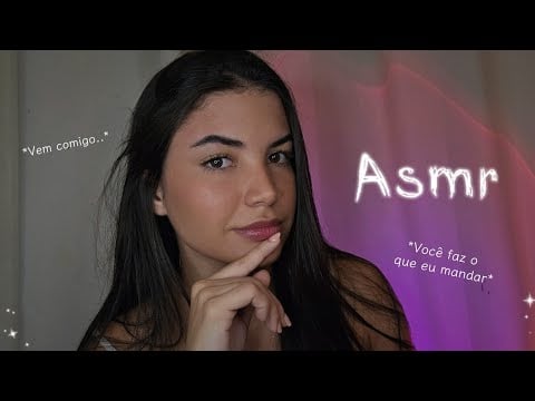 Asmr Roleplay A garota malvada que gosta de mandar em você 👿💤