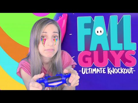 Como caer mucho en  Fall GUYS (Gameplay susurrado) | ASMR en español