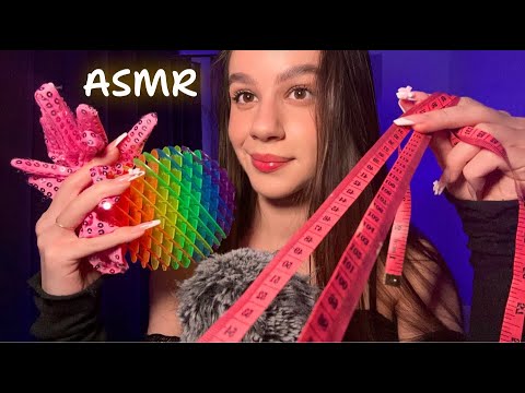 ASMR ✨ The best VISUAL TRIGGERS for Sweet Sleep 🌙 (eye exam, measurements, coconut, hand movements)