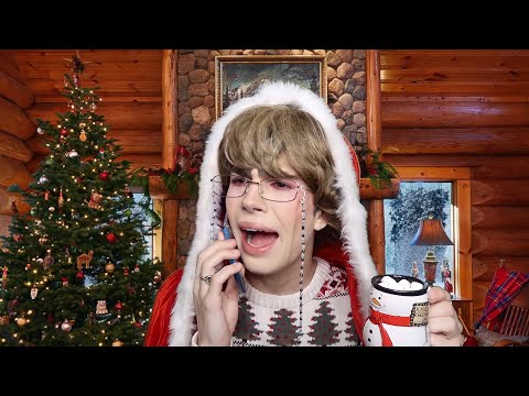 ASMR- Mrs. Karen Claus Does Your Makeup