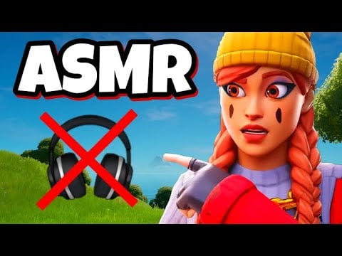 ASMR FRANCAIS sur FORTNITE POUR CEUX QUI N'ONT PAS D'écouteurs / casque 😴😴 (très proche du micro)