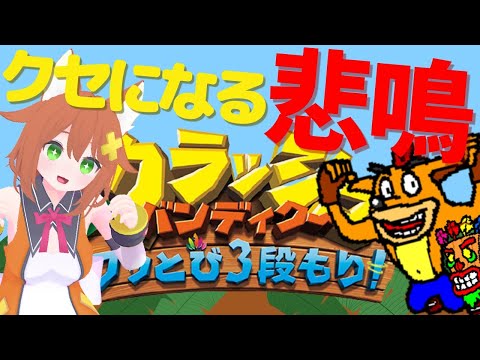 【爆笑×悲鳴】落ち芸じゃありません本気です【クラッシュバンディクー】