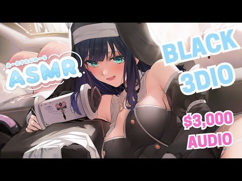 【ASMR BLACK 3DIO】Commit a SIN With This Nun 😳 ❤️ Onee san Voice EN 日本語 Heartbeat Ear Cleaning Oil