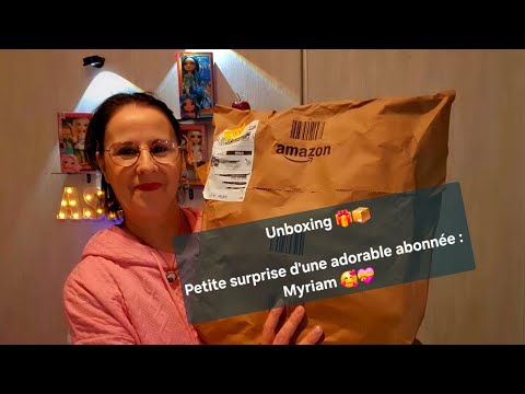 Asmr français, Unboxing ! Petite surprise d'une adorable abonnée "Myriam" merci du fond du cœur ❤️ 