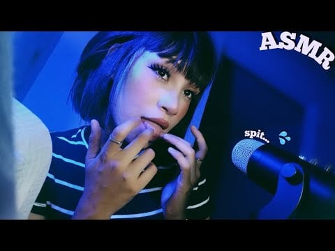 ASMR SPIT... + K!sses