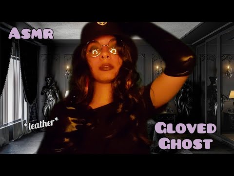 ASMR ◇ Ghost girl relaxing you with long leather gloves 💫