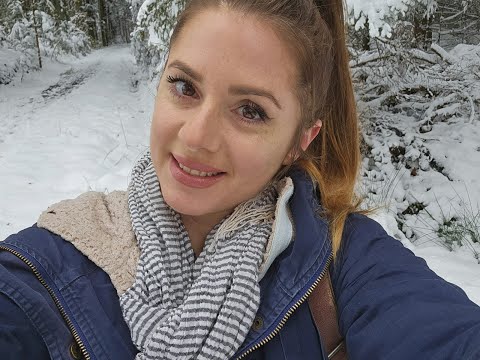 ASMR another walk w/ snow in the forest!!! soft speaking