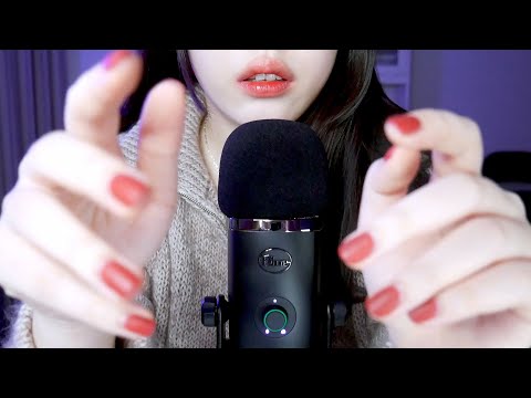 ASMR 포근한 입소리와 여러가지 시각적 트리거들 💤 솜뇸뇸, 트레이싱, 핸드무브먼트, 좋은기운 불어넣기)