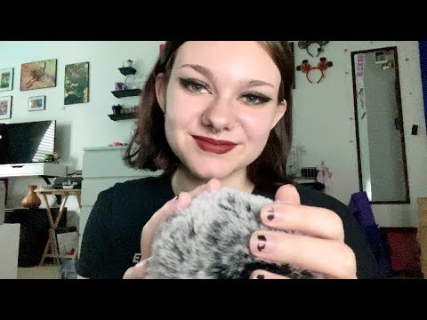 ASMR | Chill Mic Brushing, Hand Movements, & Soft Spoken Rambling 🤍