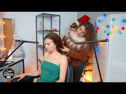 Tranquil ASMR Massage by Barber Lady Elle for Skinny Girls