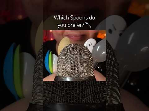 Which Spoons do you prefer? #asmr