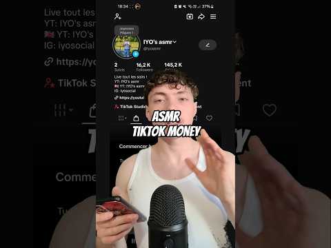 asmr tiktok money