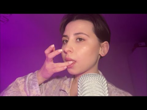 ASMR Spit Painting Your Face FAST & Chaotic (Body Triggers)