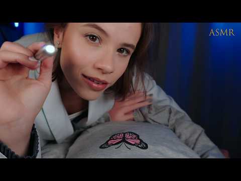 ASMR Exame de Nervos Cranianos COMPLETO para ARREPIAR seu Cérebro com Testes Relaxantes de Reflexo