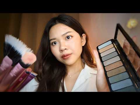 ASMR Thai Makeup Professional does your Makeup ❤️ แต่งหน้าโดยช่างมืออาชีพ Soft Spoken