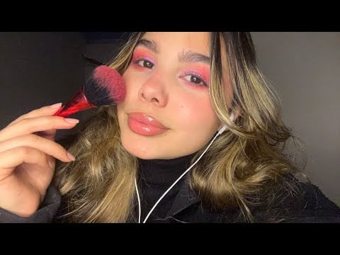 ASMR | Me MAQUIANDO e CONVERSANDO - deu tudo errado 🥲😂