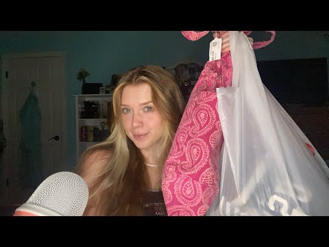 asmr thrifting haul