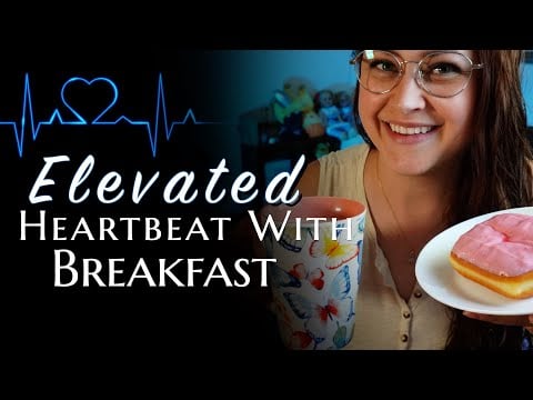 Slightly Elevated Heartbeat While Eating Breakfast☕🍩