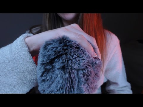 ASMR | 1 HOUR Fluffy Mic Scratching (No Talking, Gets Darker)