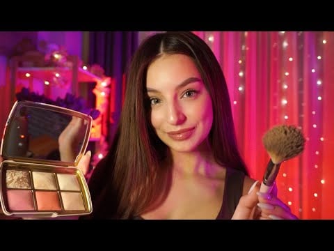 ASMR Mean Popular Girl Does Your Makeup at School… But She’s Secretly Kind 👑💄