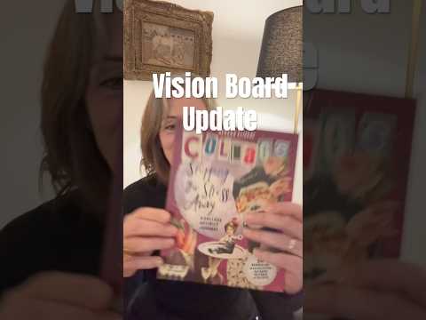 Making My Vision Board Pretty