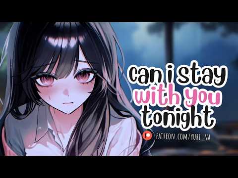[ASMR] Your Nervous Girlfriend's First Time Sleeping Over | F4A Roleplay