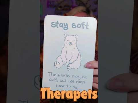 Therapets Card #asmr #relaxing #twitch #asmrsounds #tingles #youtubeshorts #relaxation #shorts