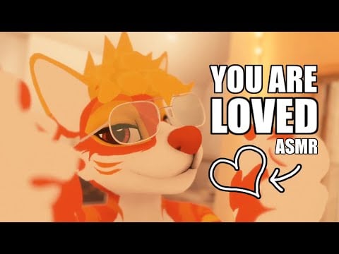 [Furry ASMR] Reminding you that, you are loved ❤️ (whispering, brushing) [Tascam]